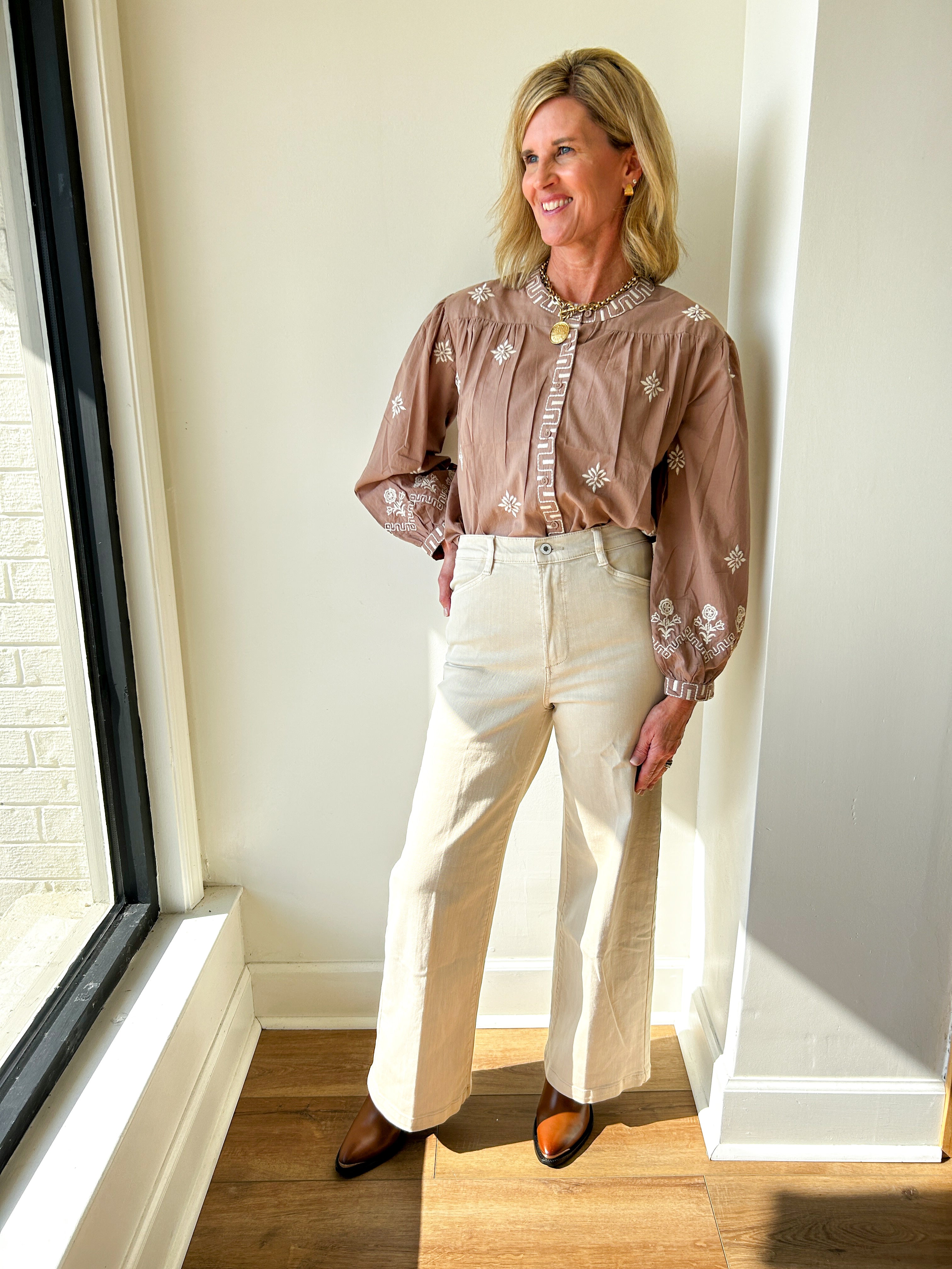 Didi Blouse - Mocha