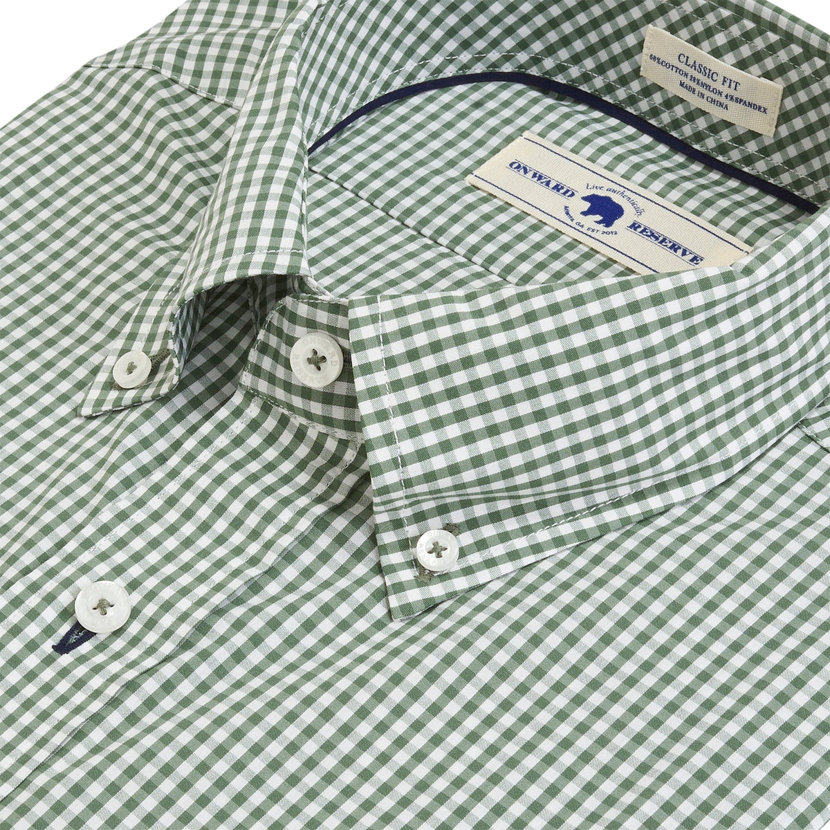 Montagu Quad Shirt - Duck Green