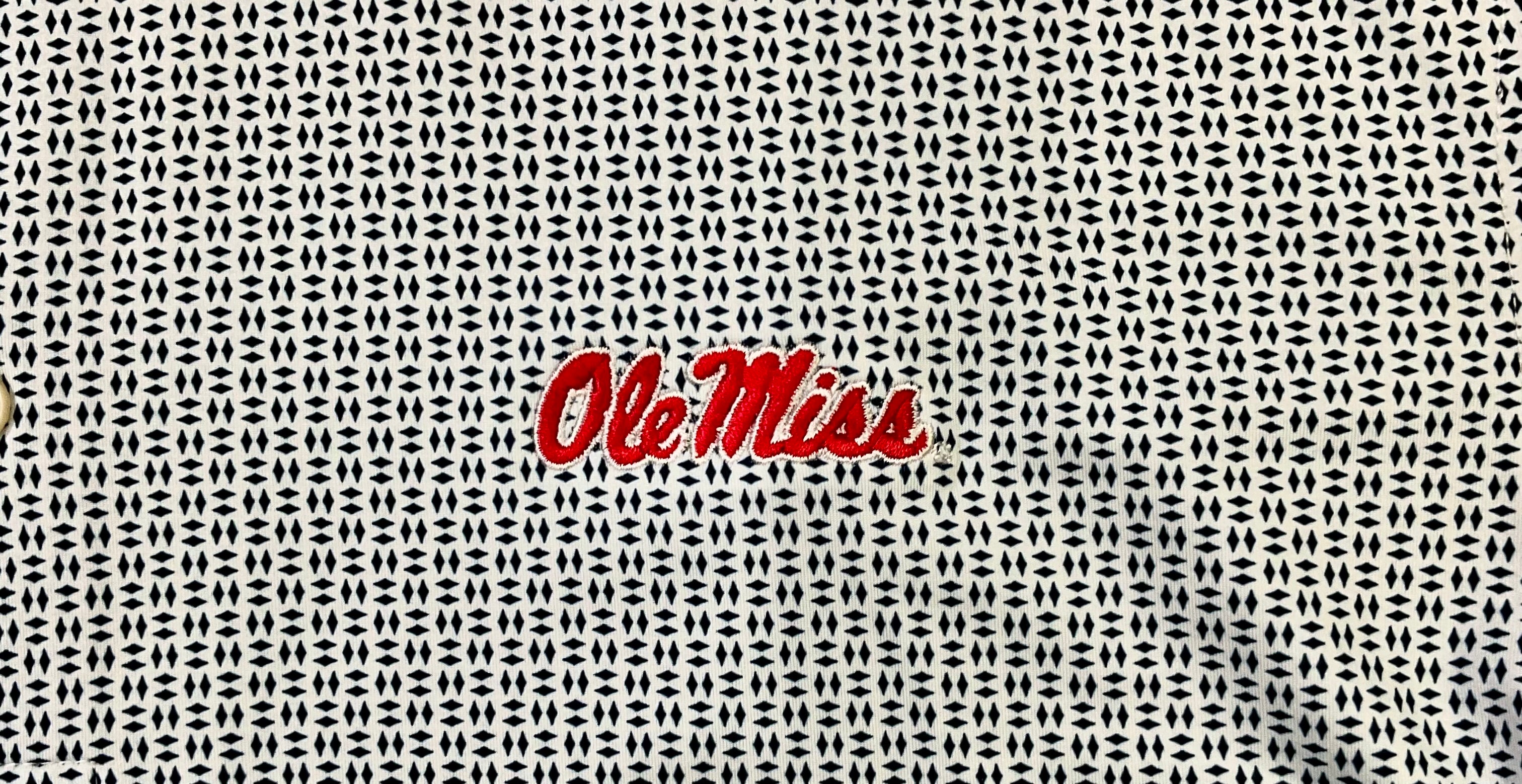 Ole Miss Trellis Polo - Navy