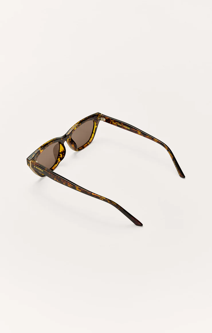 Z Supply Midnite Polarized Sunglasses - Brown Tortoise