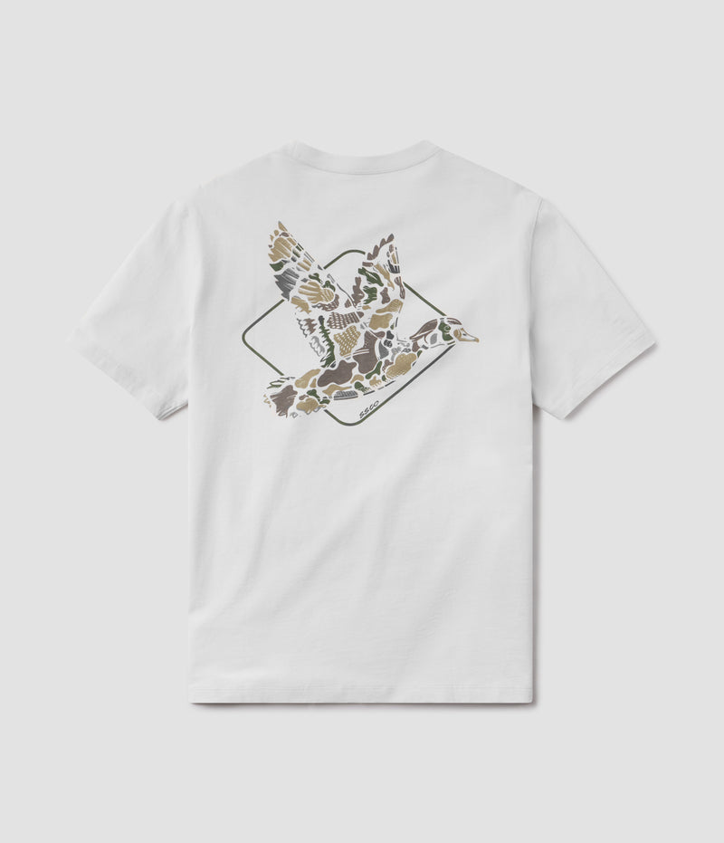 Camo Flight Tee - Oyster
