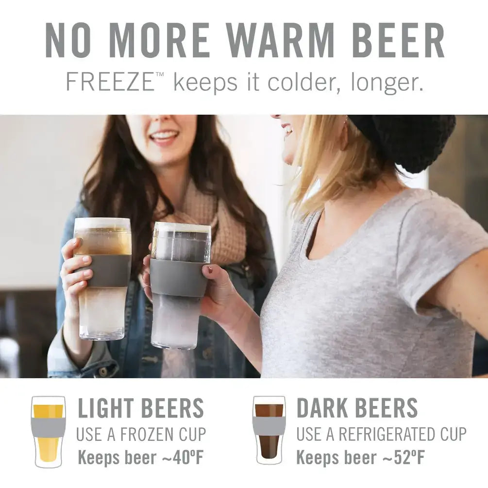 Beer Freeze™ Cooling Cup Insulated W/Cooling Gel