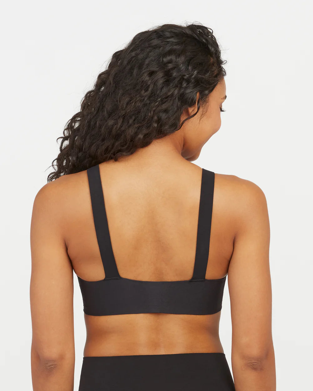 Spanx-Lightly Lined Bralette-Very Black