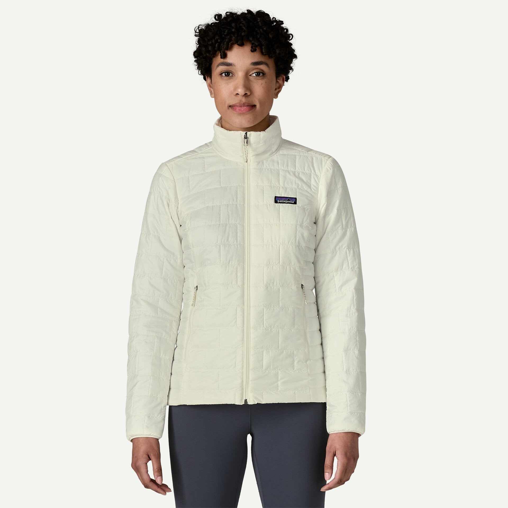 Nano Puff Jacket-Birch White