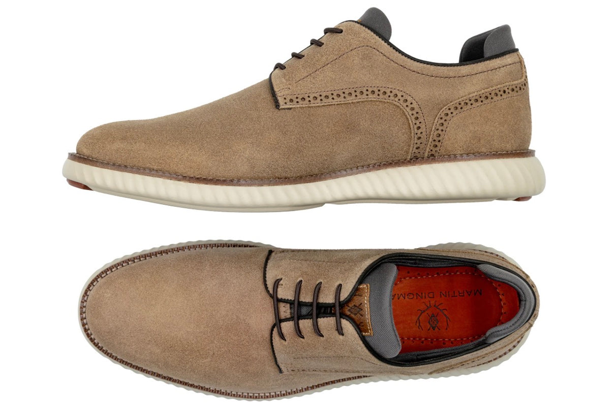 Countryaire Suede Plain Toe - Khaki