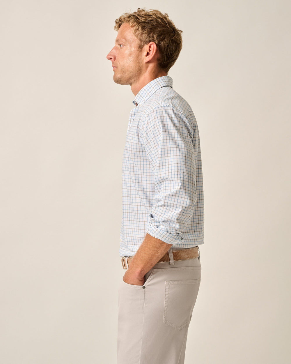Paddock Everyday Performance Button Down - Malibu