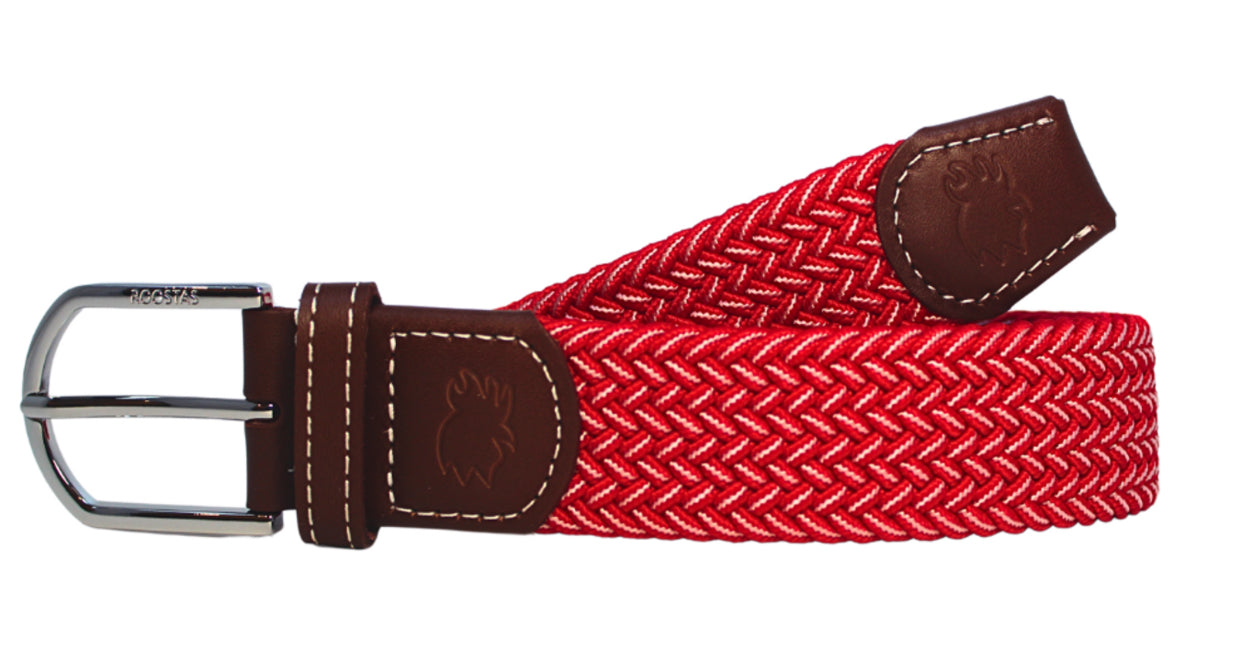 The Crimson Stretch Belt
