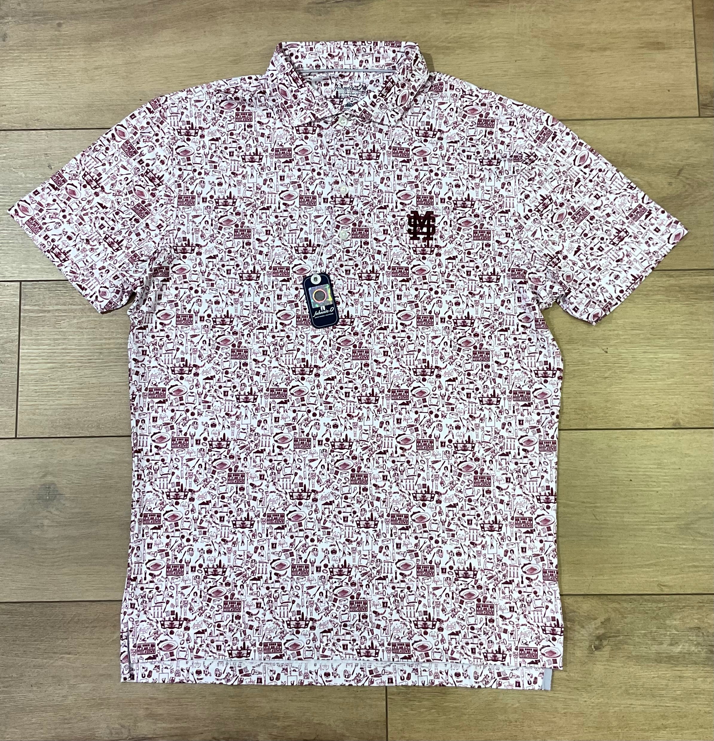 MSU Tailgater Polo - Maroon
