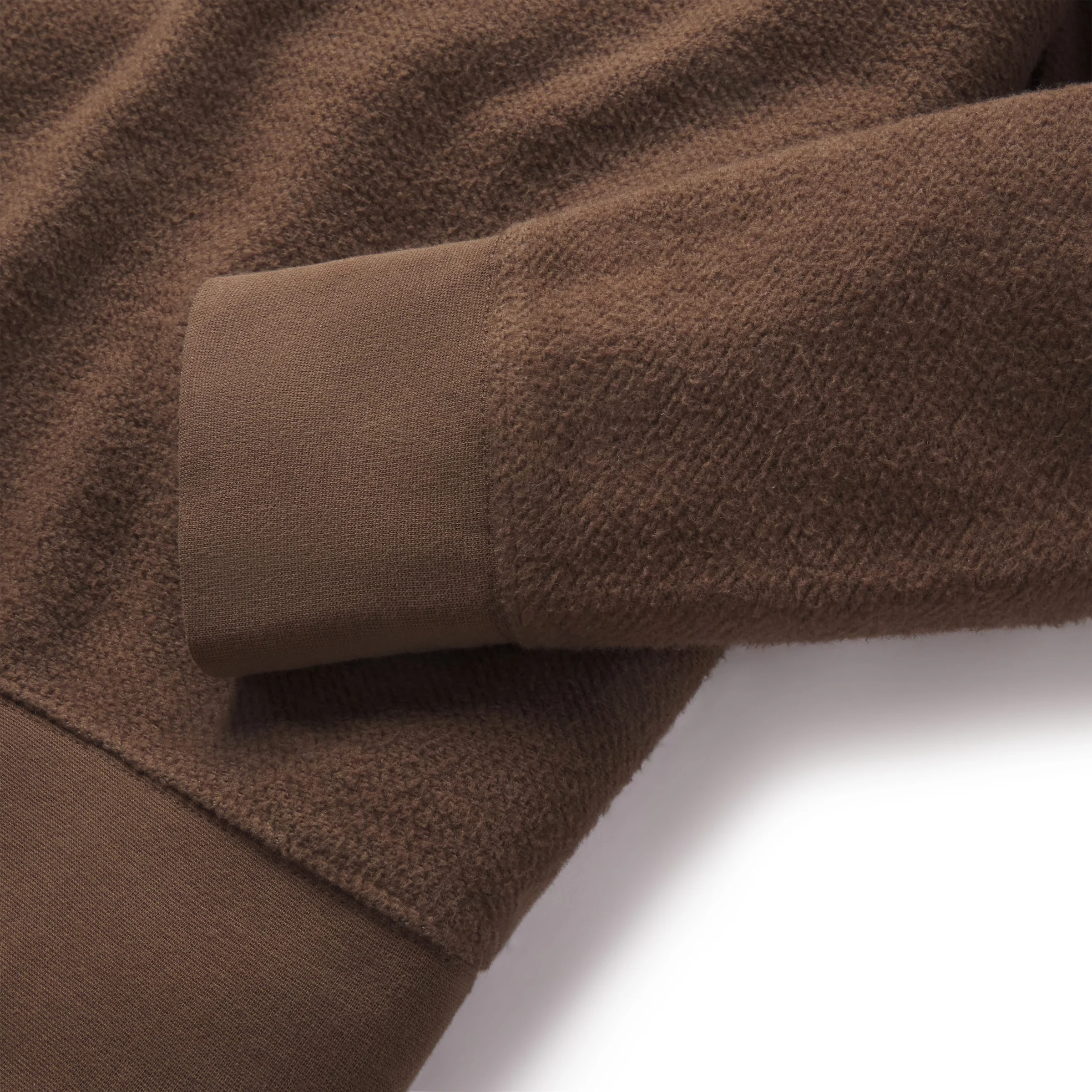 Dunlop Reverse Fleece Crewneck - Dark Earth