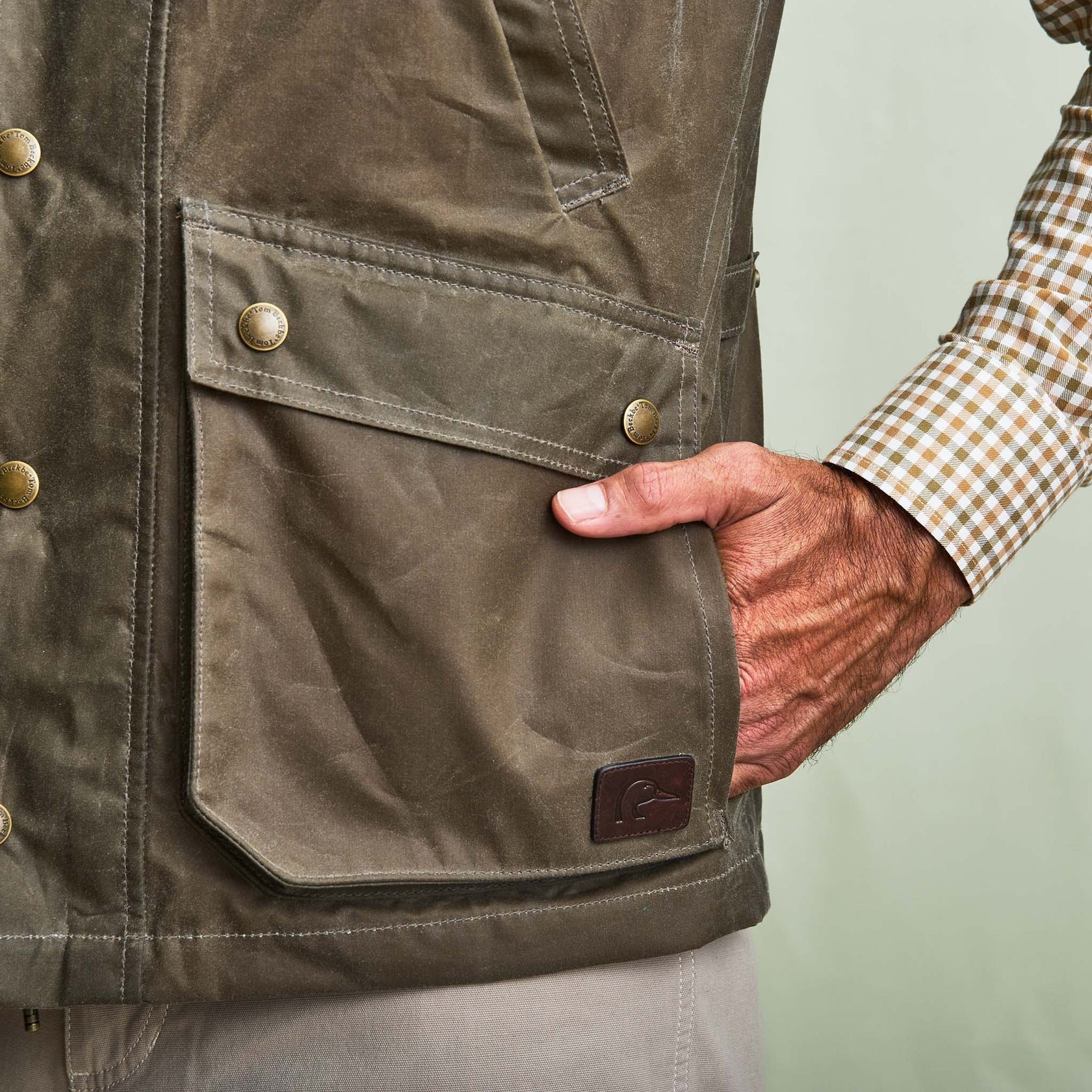 DU Kinsman Vest - Wetland Green