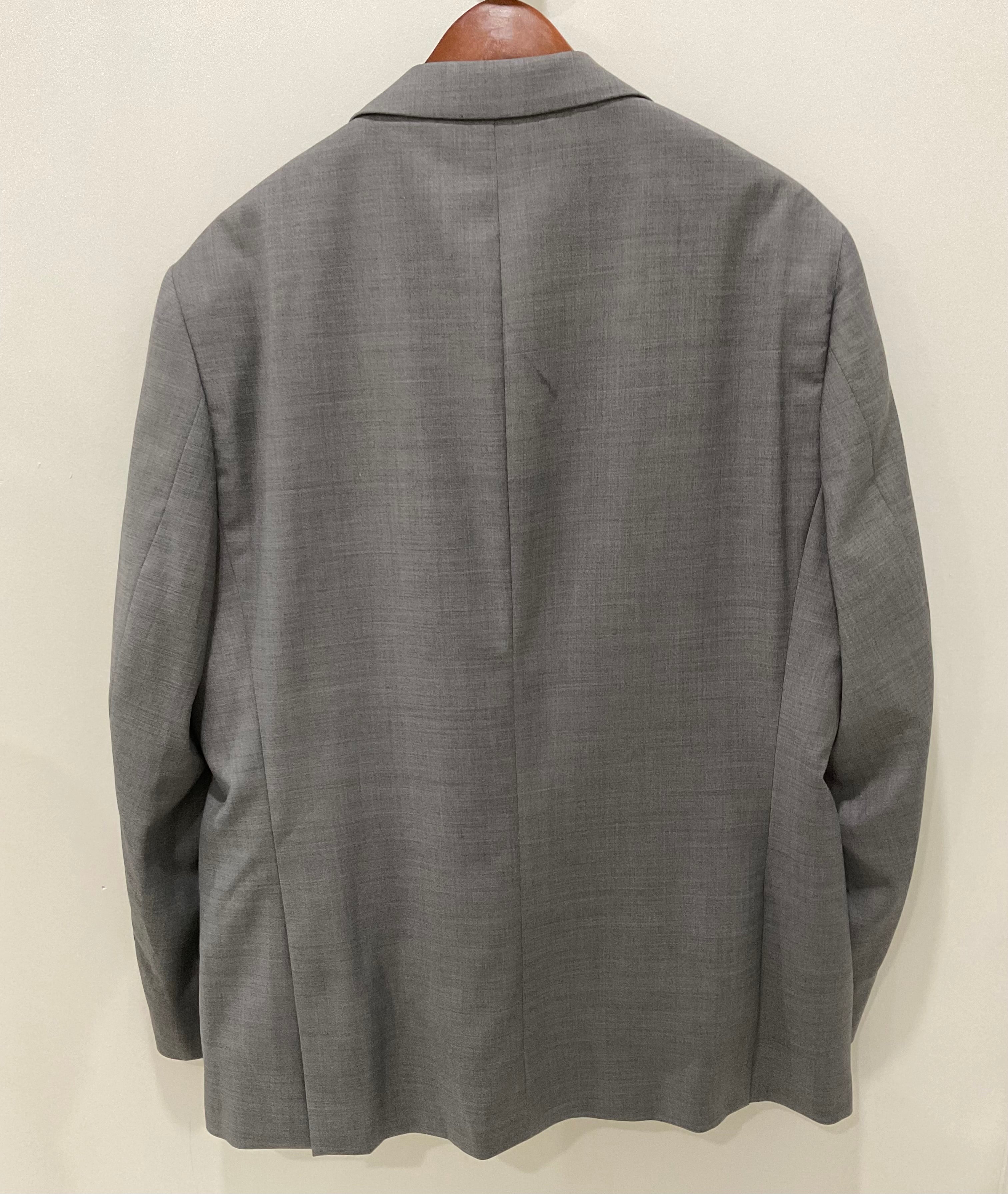 Mid Grey Wool Stretch Suit