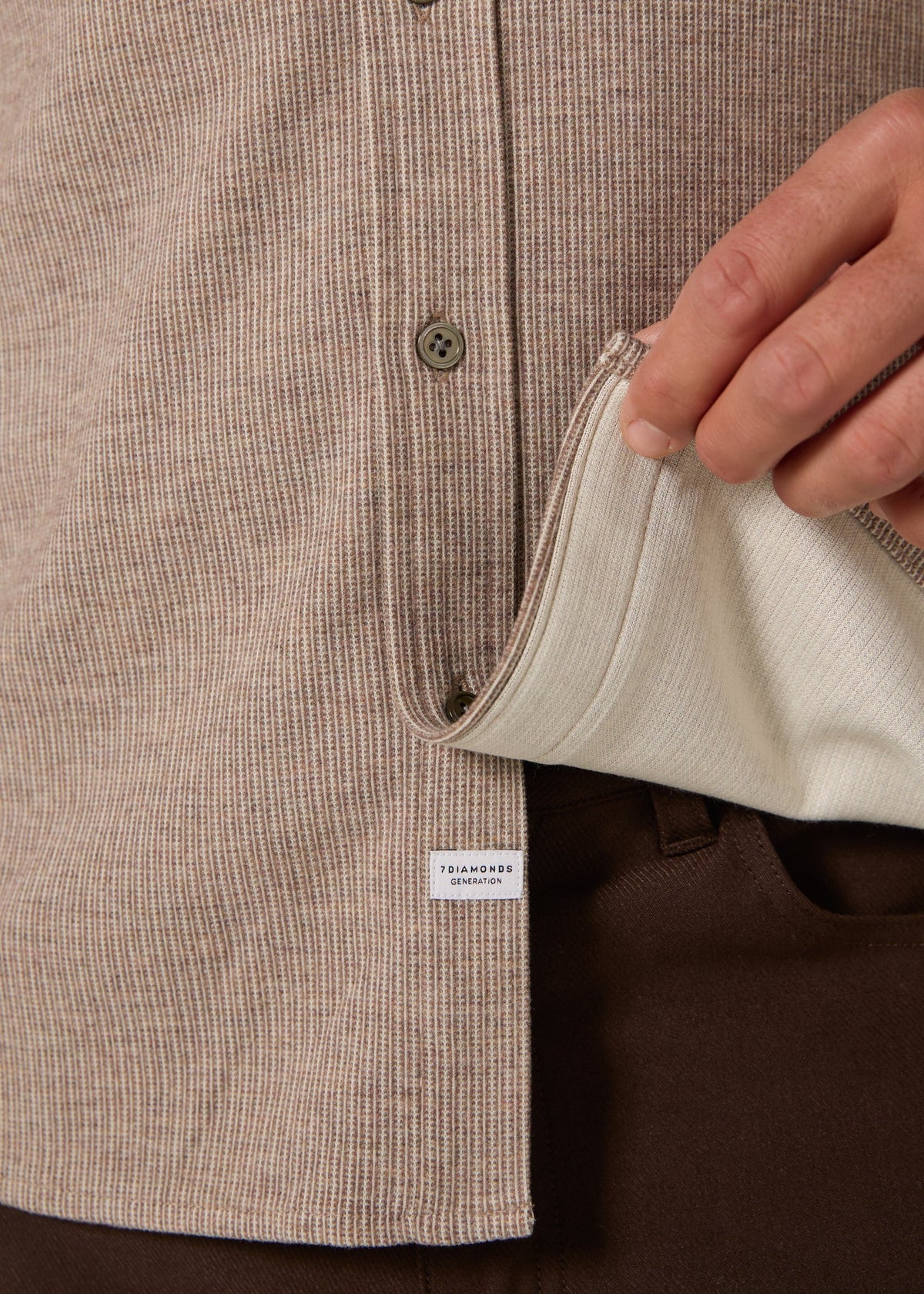 Generation Knit Shirt - Taupe