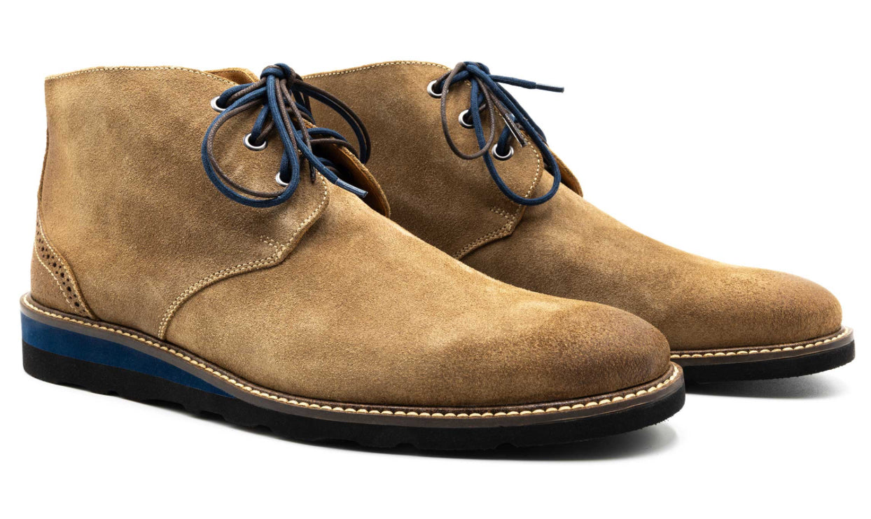 Blue Ridge Suede Chukka Boot - Khaki
