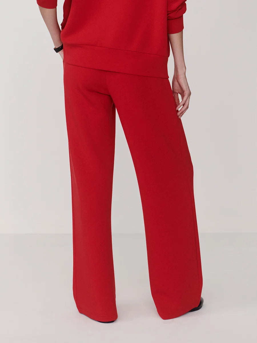 Varley-The Wide Leg Pant 30"-Red Marl