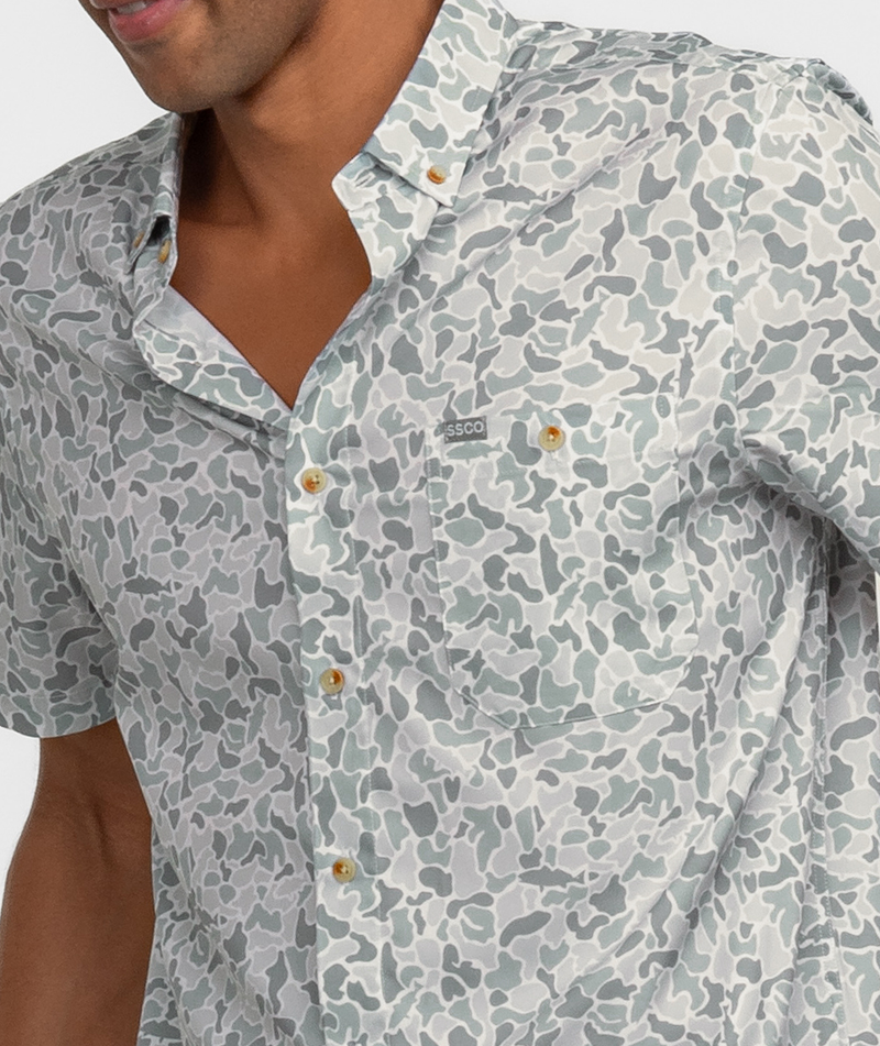 Hooked On Camo Baja Shirt