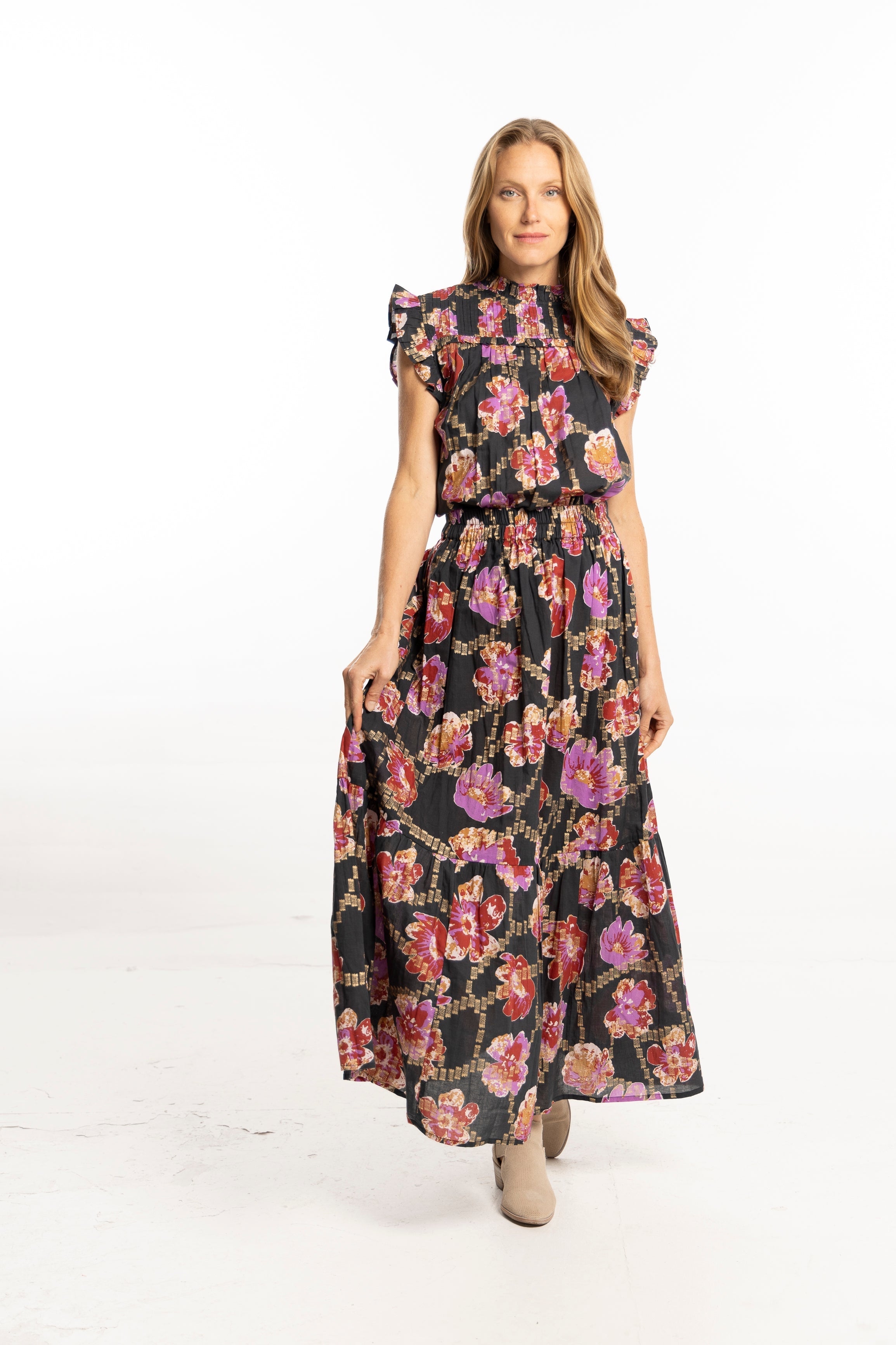 Willow Skirt-Metallic