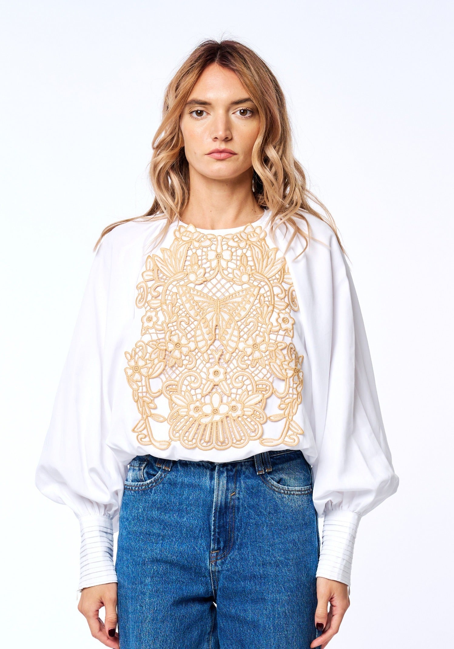 Lenny Embroidery Patch Long Sleeve