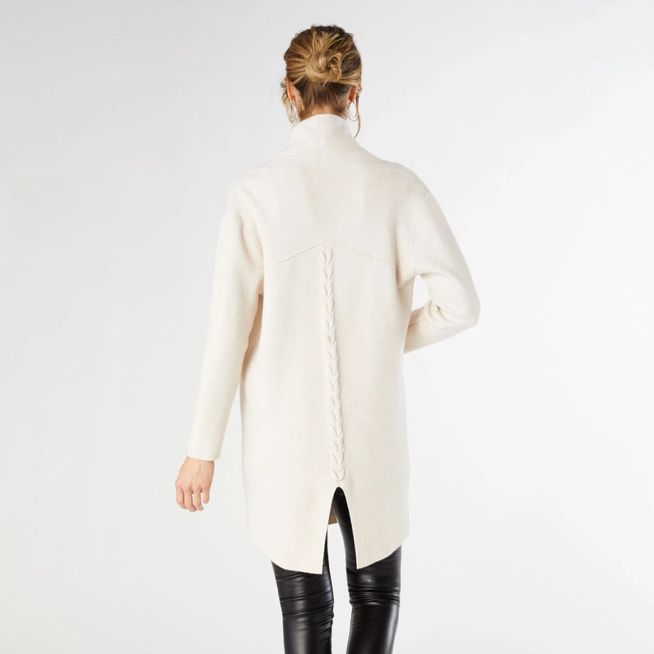 Heavenly-Luxe Long Cardigan-Oatmeal