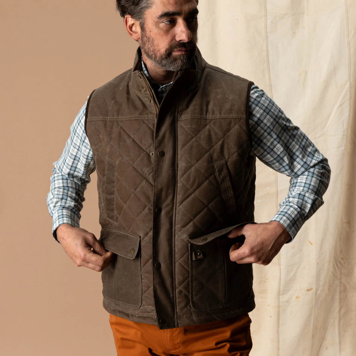Waxed Duck Canvas Vest