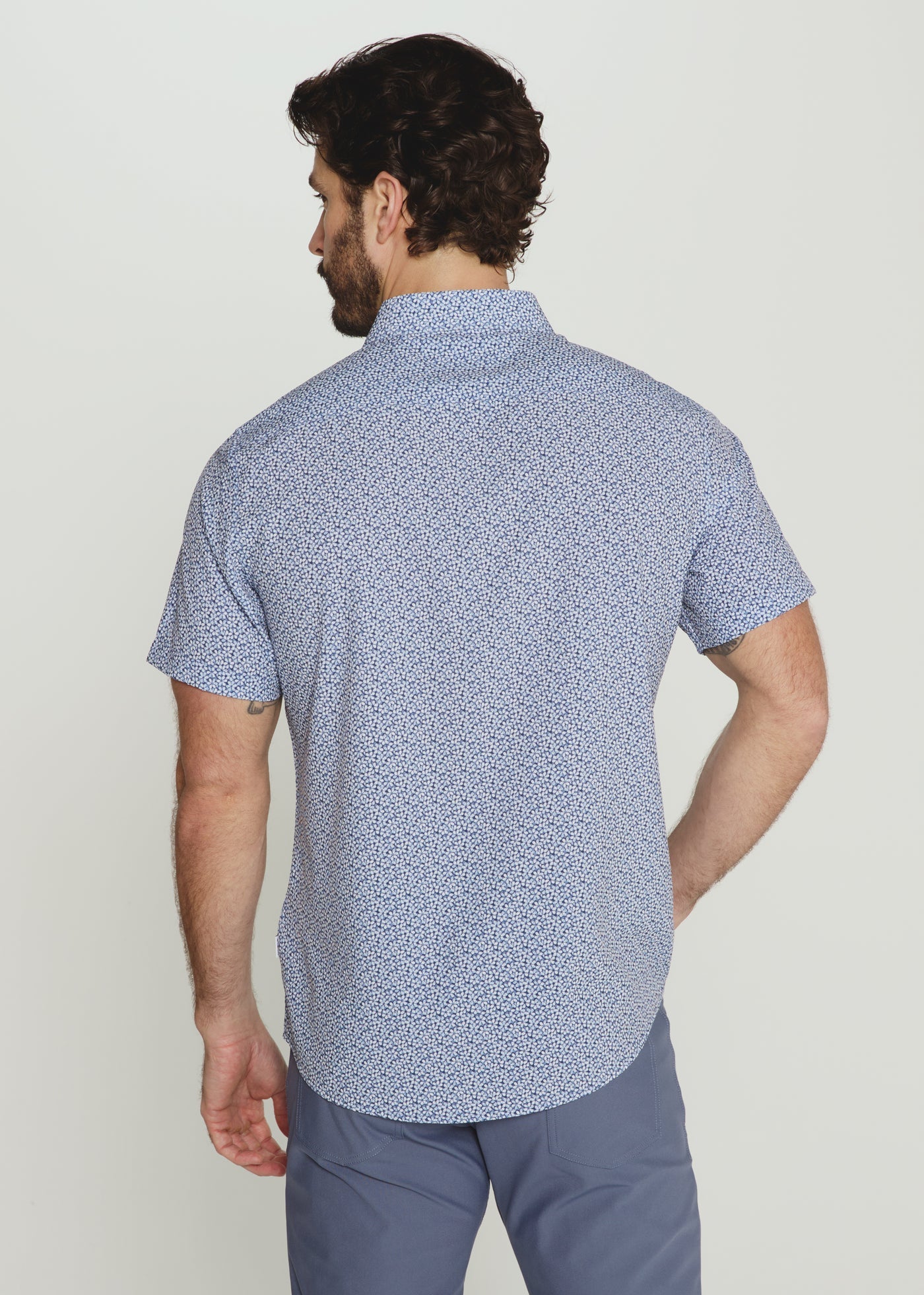 Jace Short Sleeve Shirt - Navy