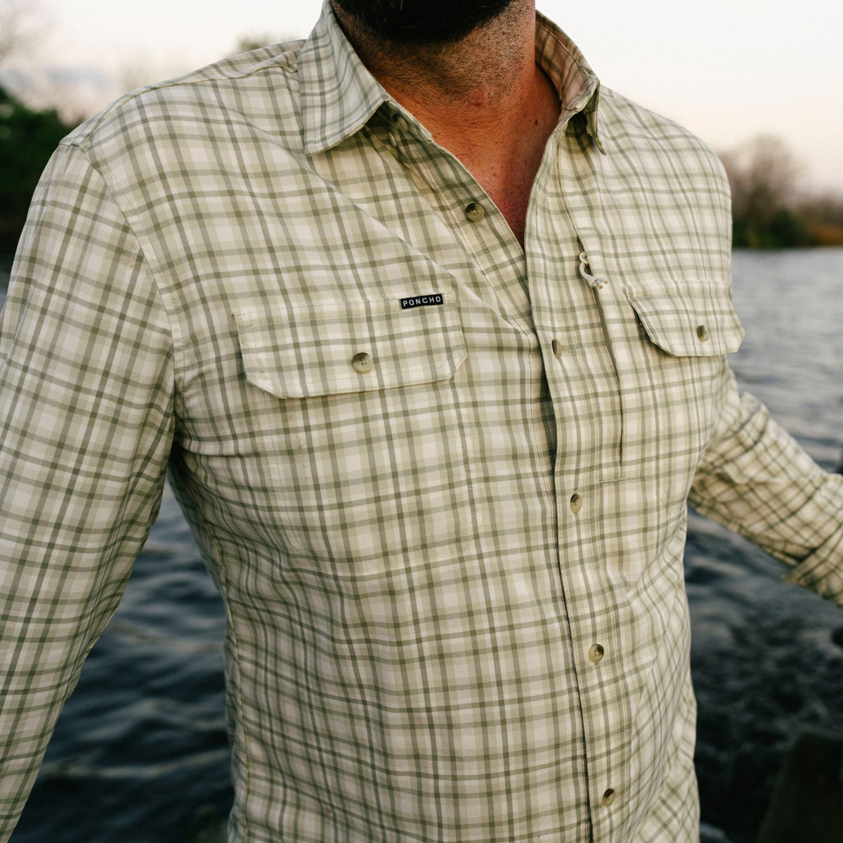 Swamp Boat -Green Plaid