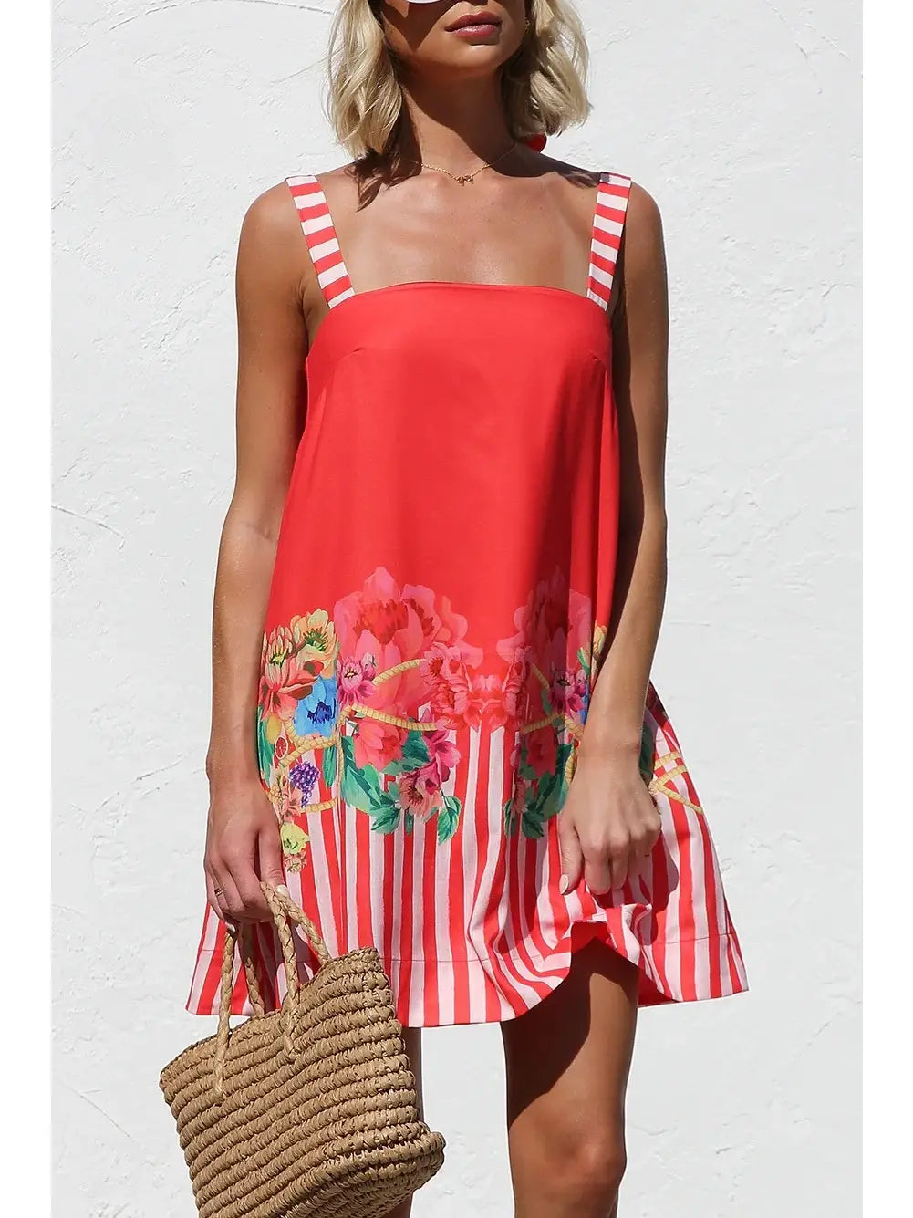 Scarlet Tropical Dress