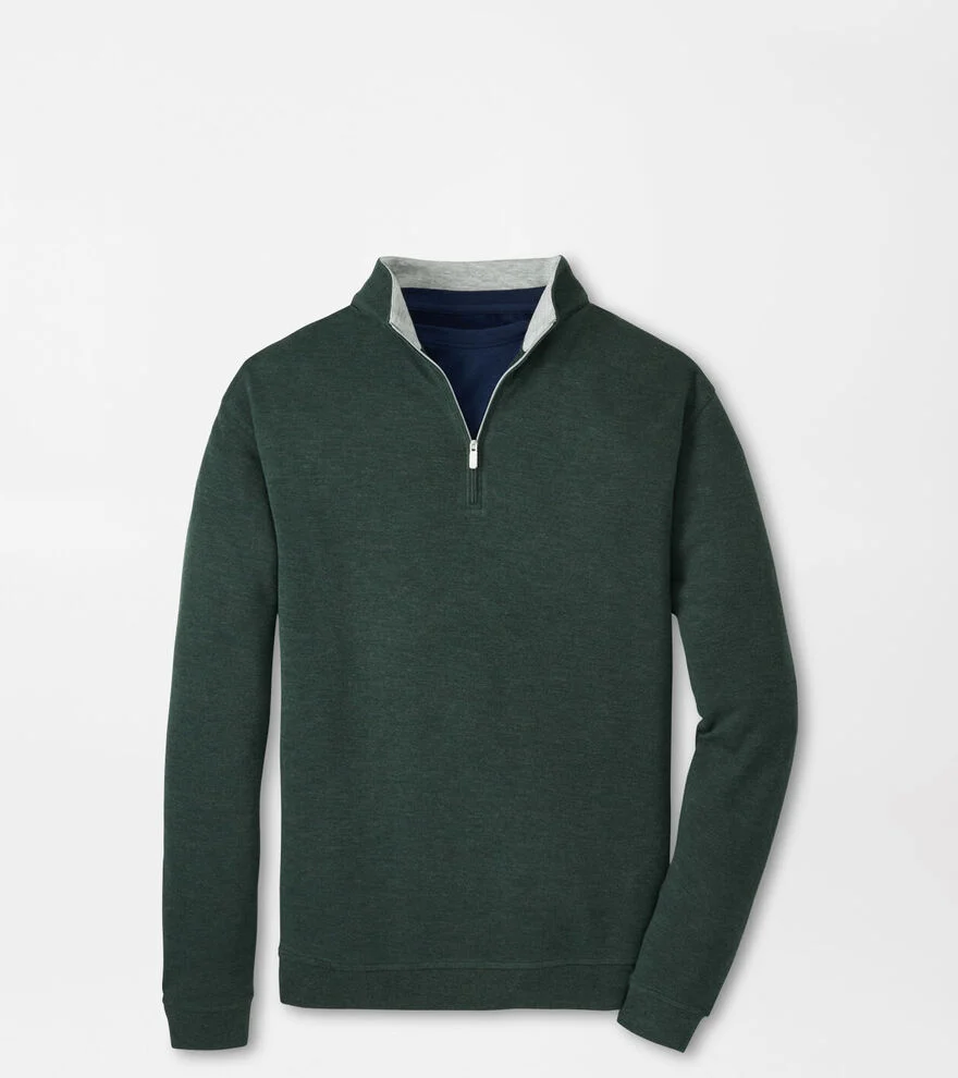 Crown Comfort Quarter-Zip Pullover - Deep Verdant