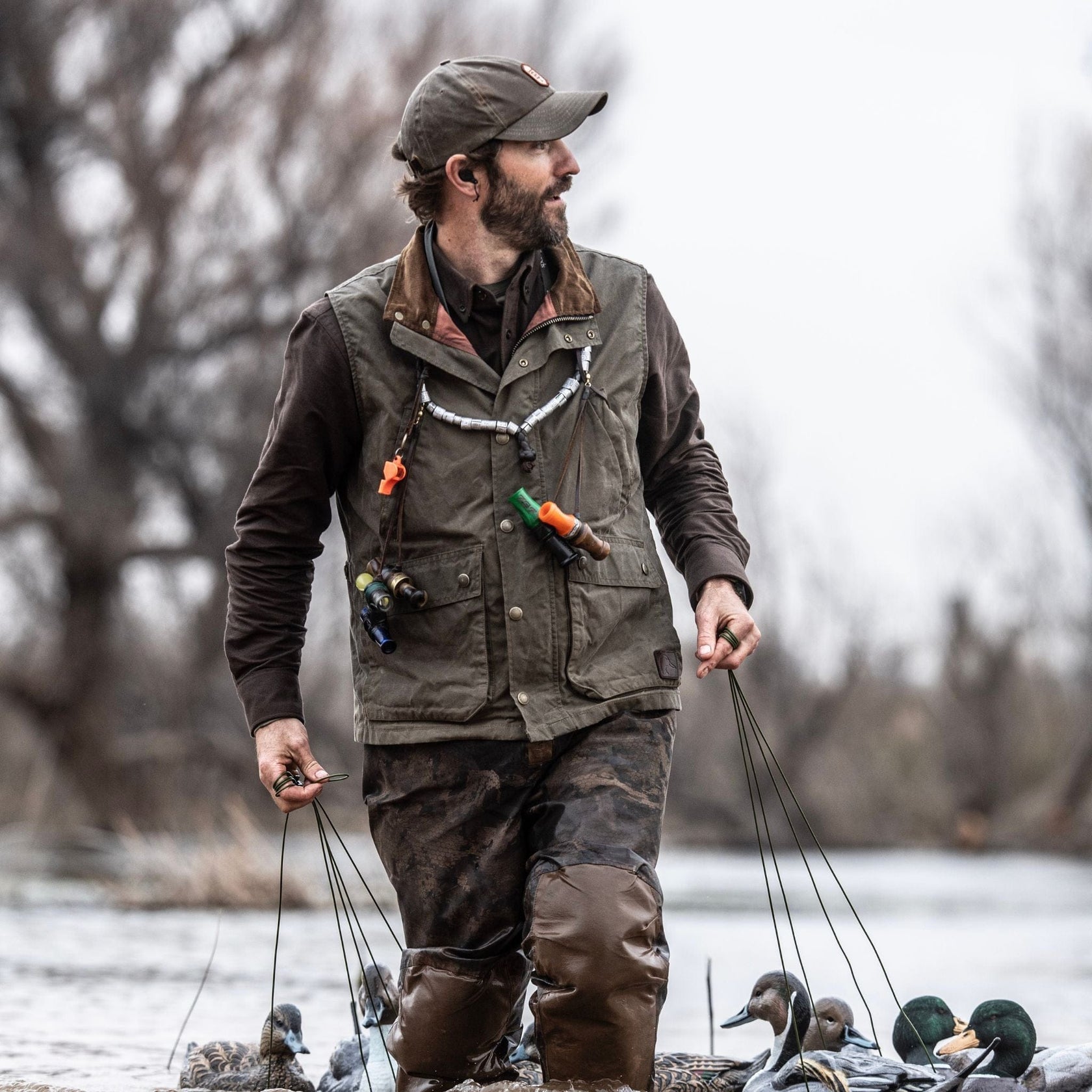 DU Kinsman Vest - Wetland Green