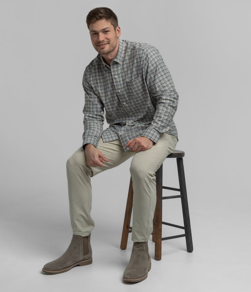 Hawthorne Plaid Shirt - Mallard