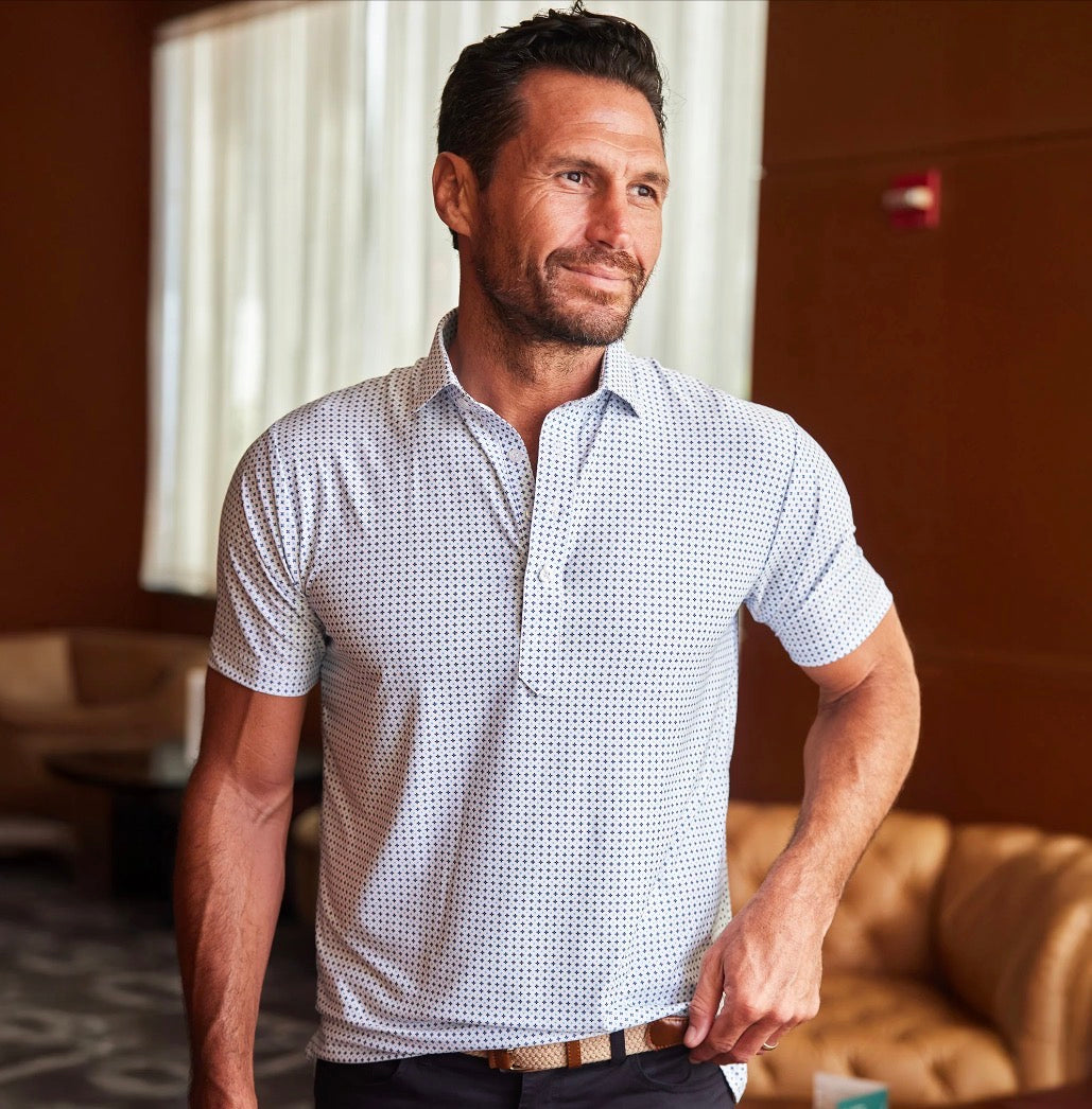 Featherweight Flex Polo - French Quarter