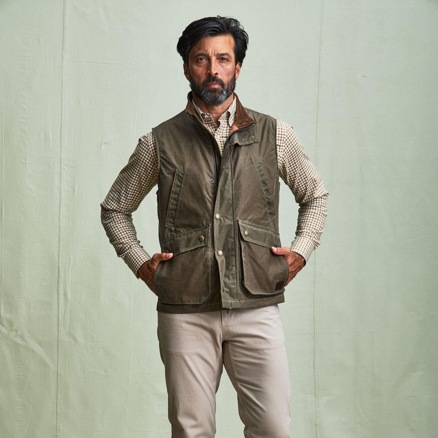 DU Kinsman Vest - Wetland Green