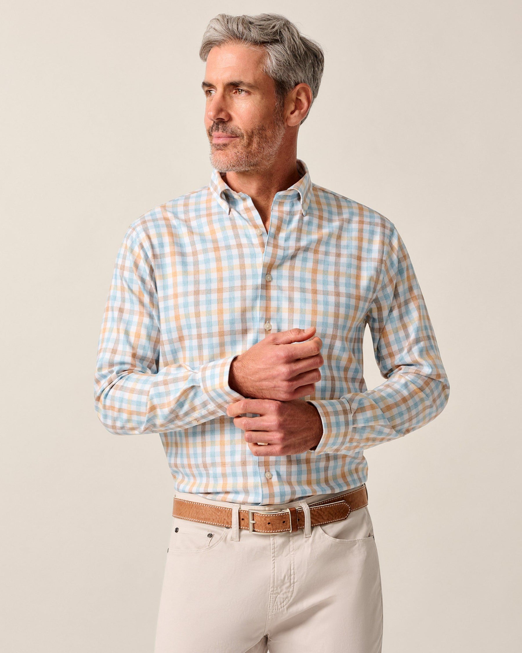 Callum Everyday Button Down - Malibu
