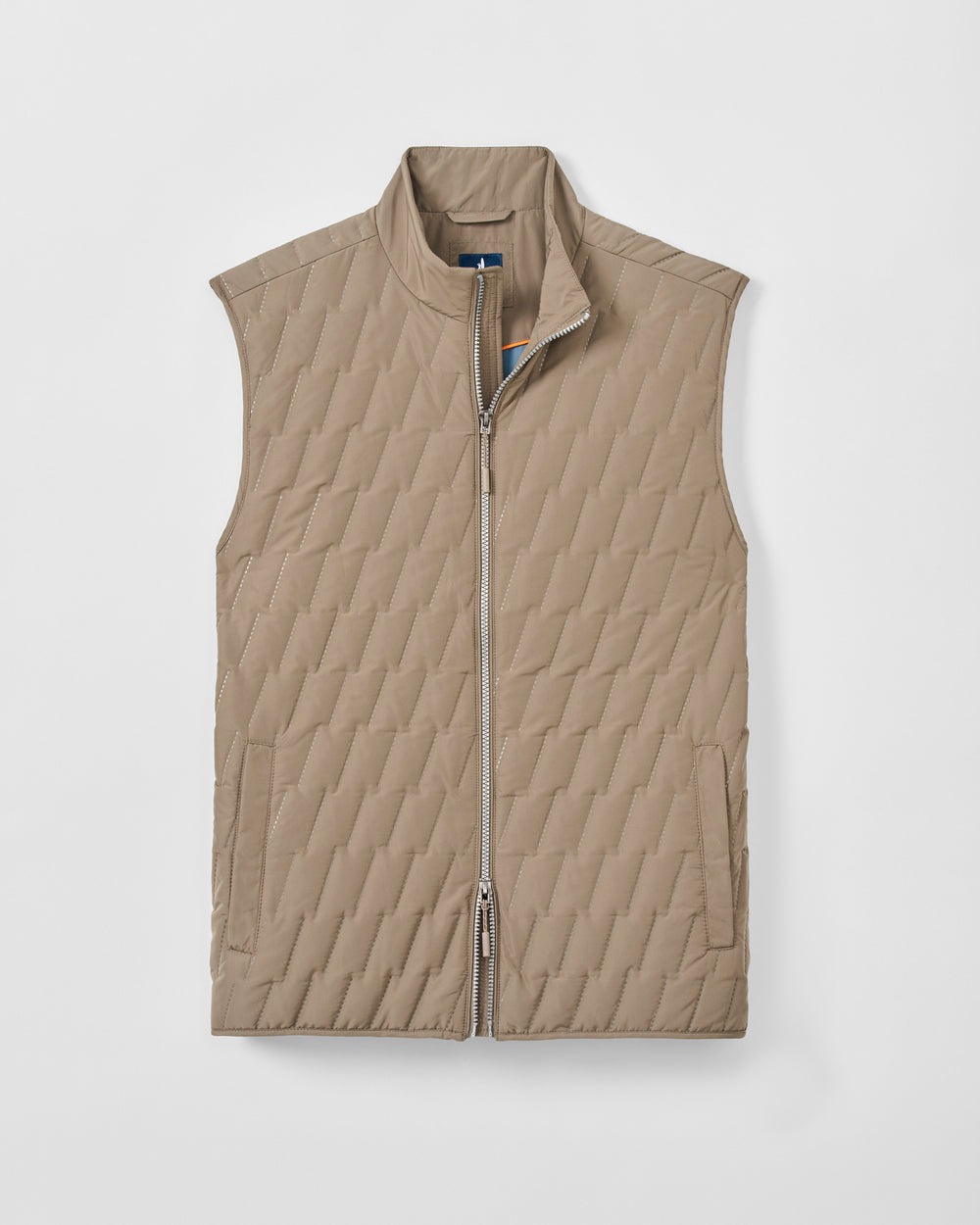 Belfry Quilted Puffer Vest - Khaki