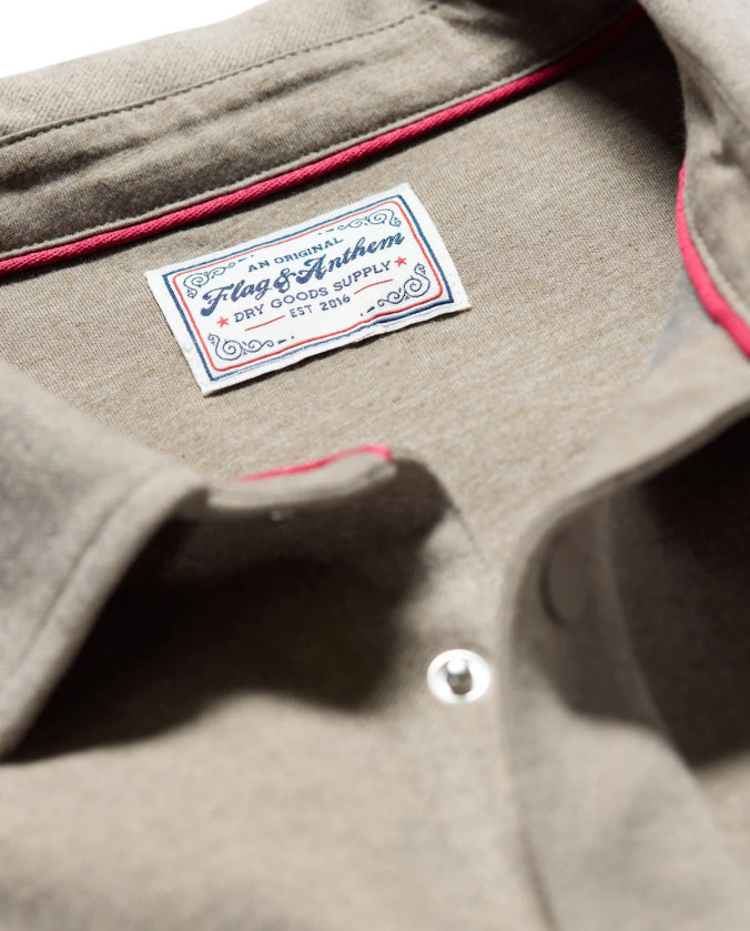Hamlin Brushed Jacket - Oatmeal