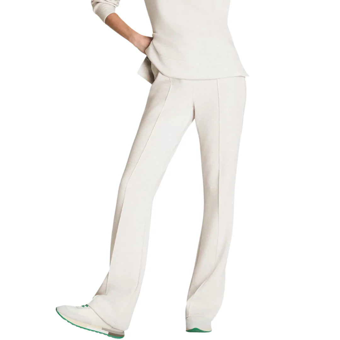 Brushed AE Flare Pant - Heather Cream