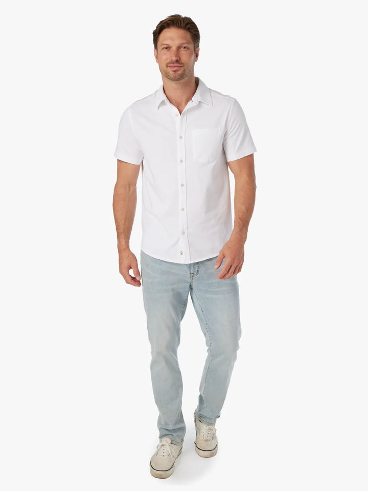 Saltaire Short Sleeve - White
