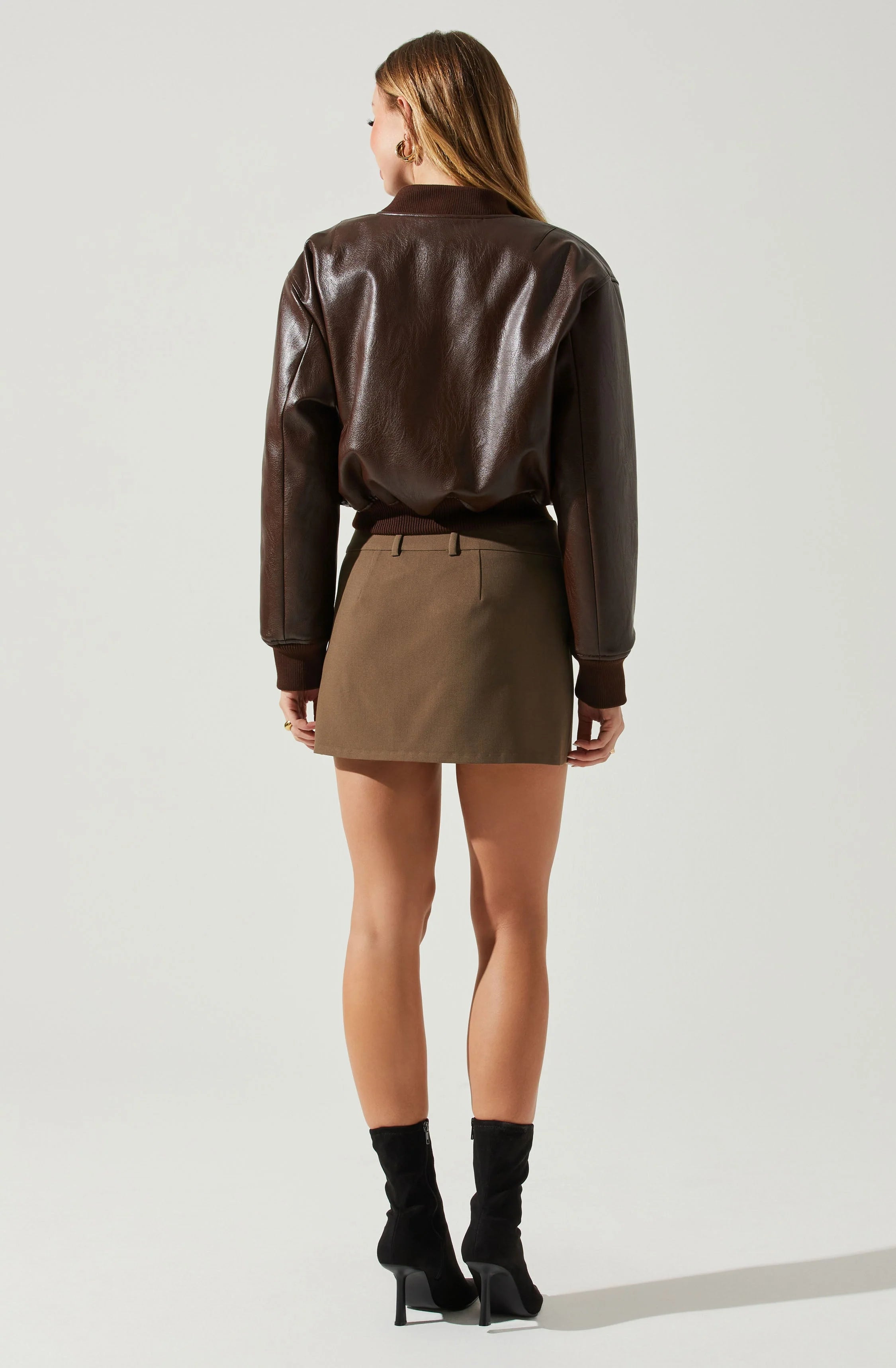 Avianna Faux Leather Jacket