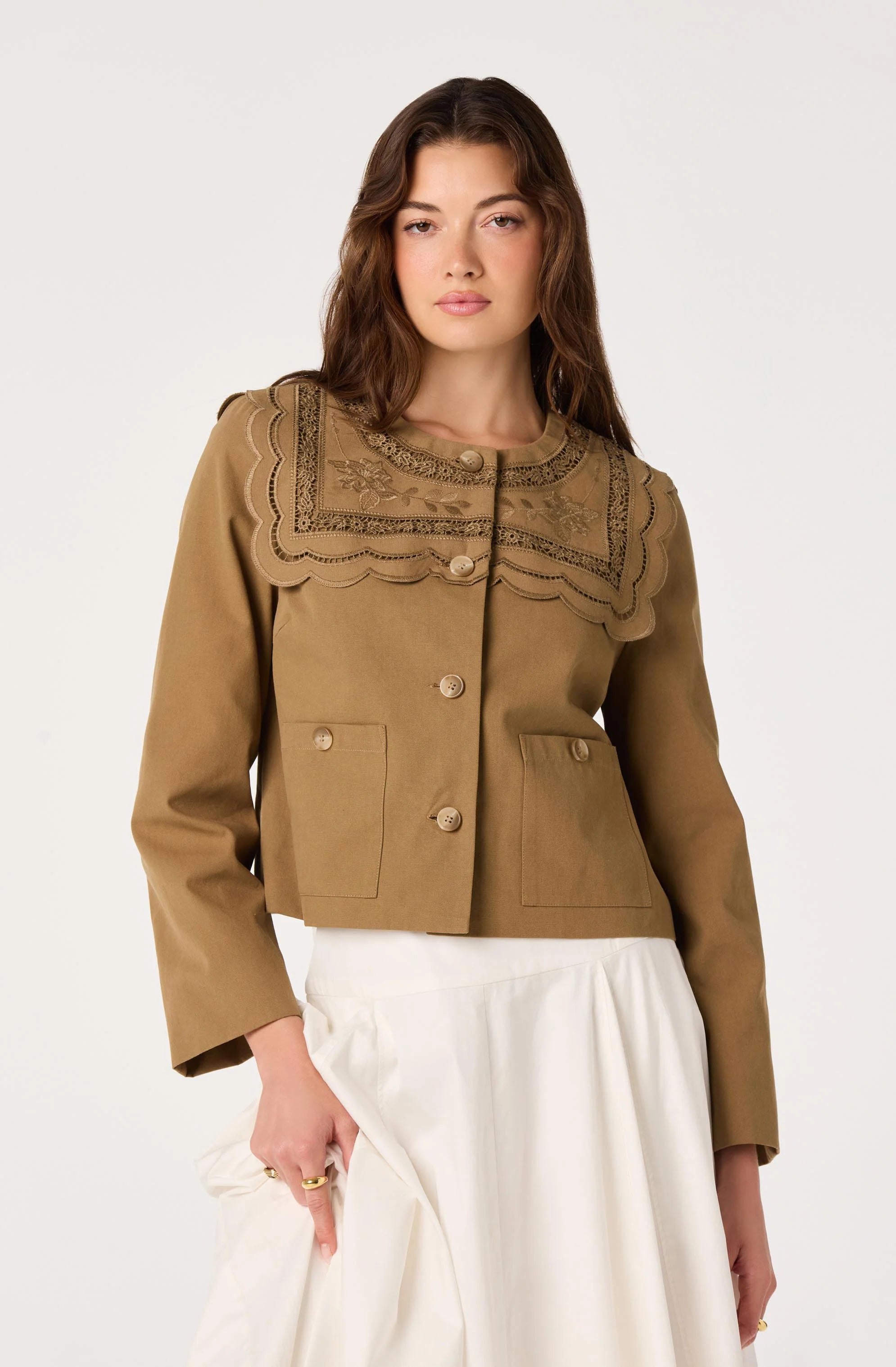 Cleo Jacket-Nutmeg