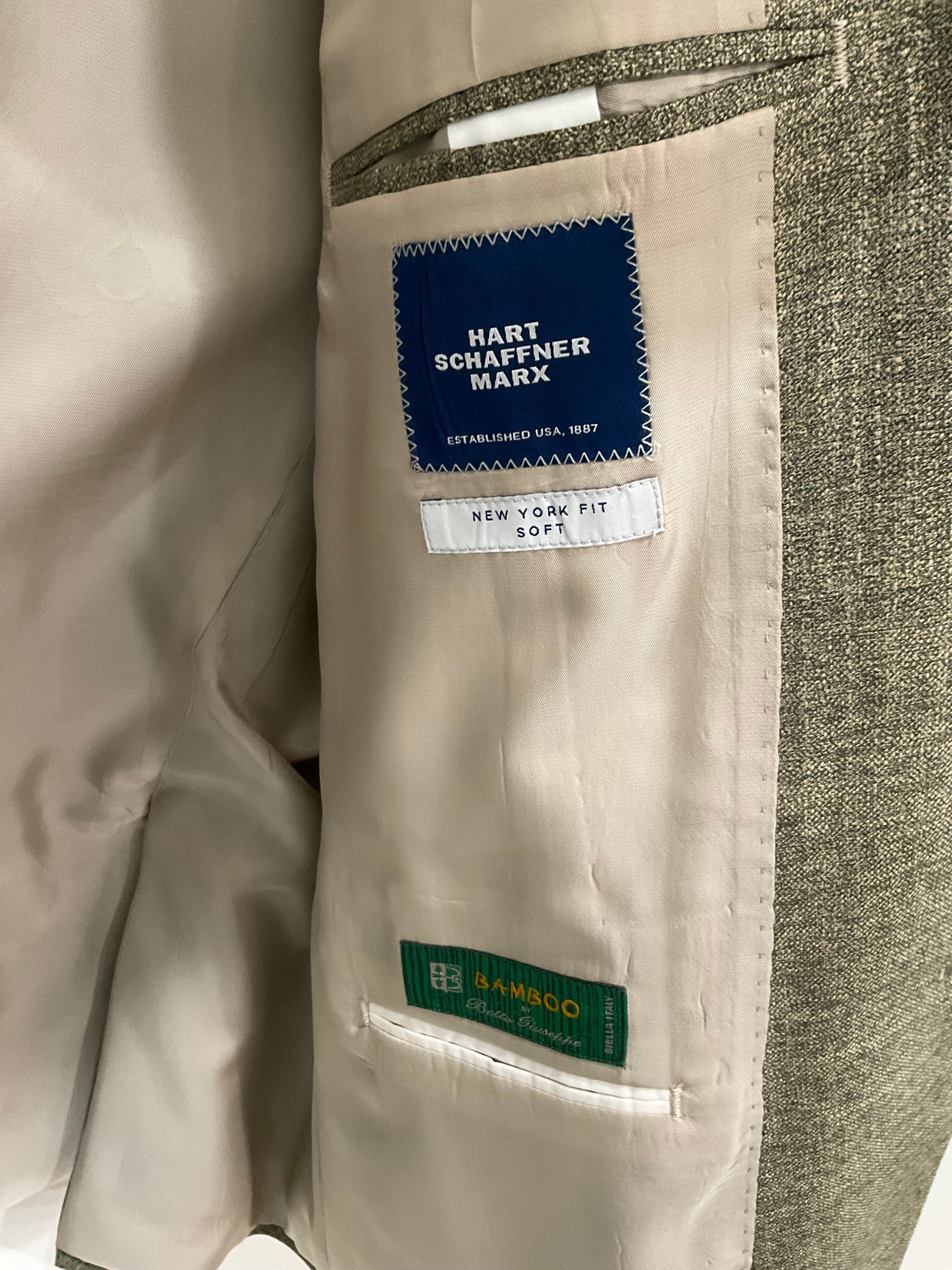 Hart Schaffner Marx Bamboo Sport Coat - Olive