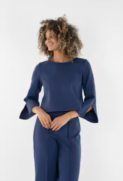 Ashley Ann top-Twilight Blue
