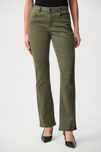 Brooke Classic Bootcut Jeans-Avocado