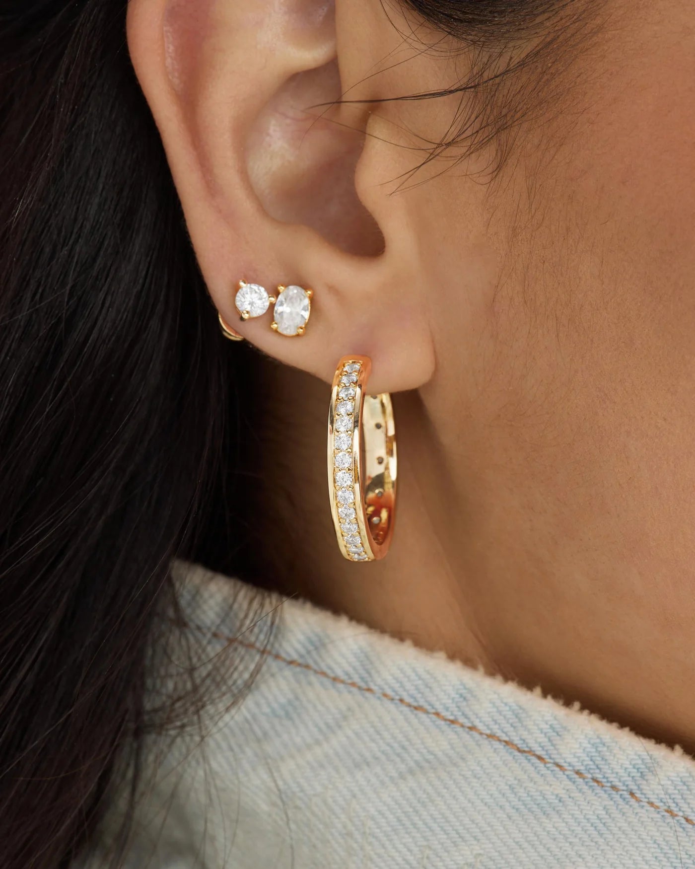 Ashley Reversible Hoops-1"