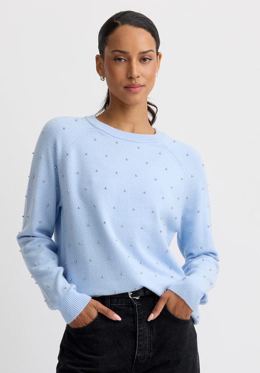Ashley Crewneck-Glacier