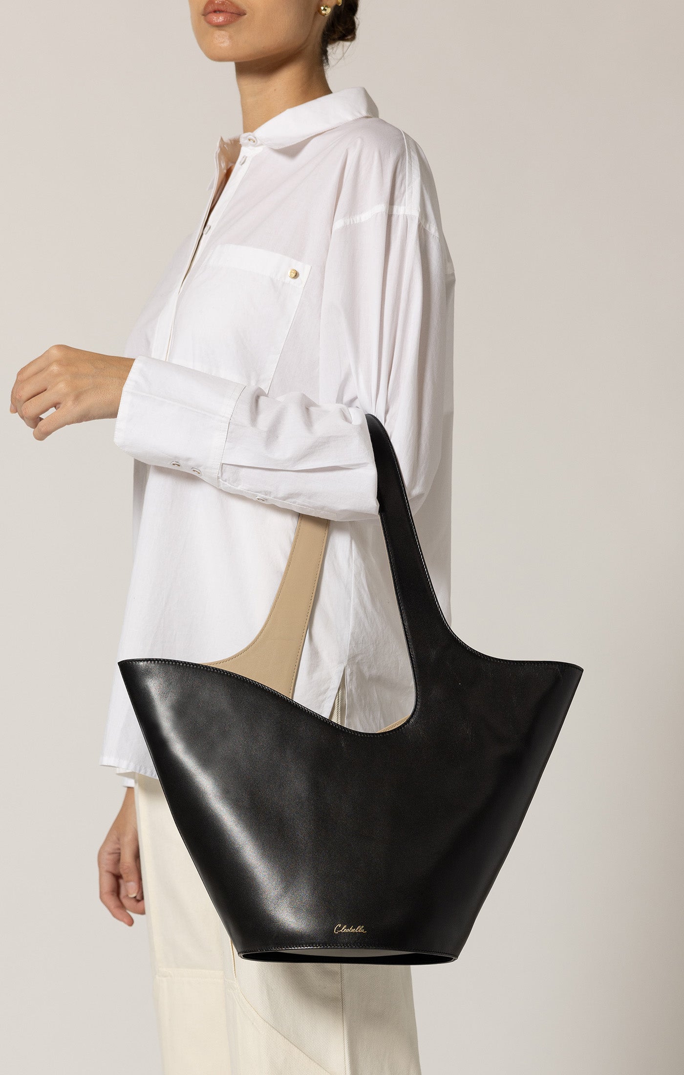Astrid Tote Bag-Black