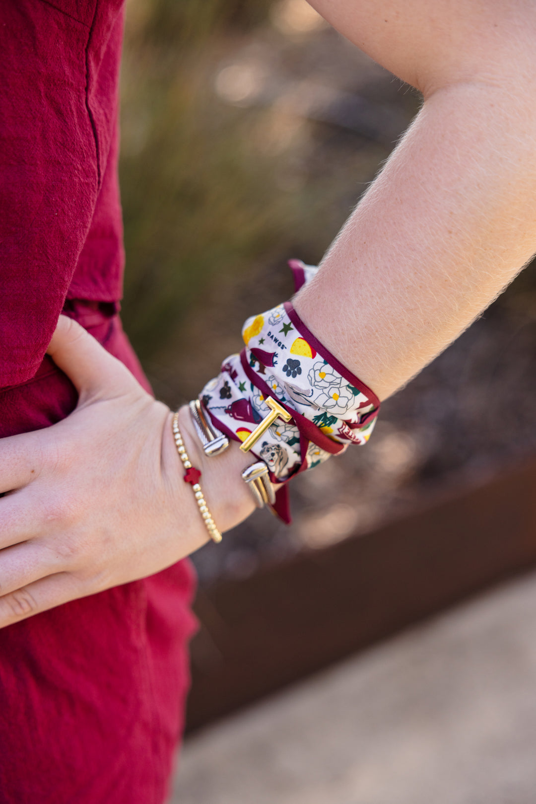 Mississippi State Bulldogs Skinny Scarf