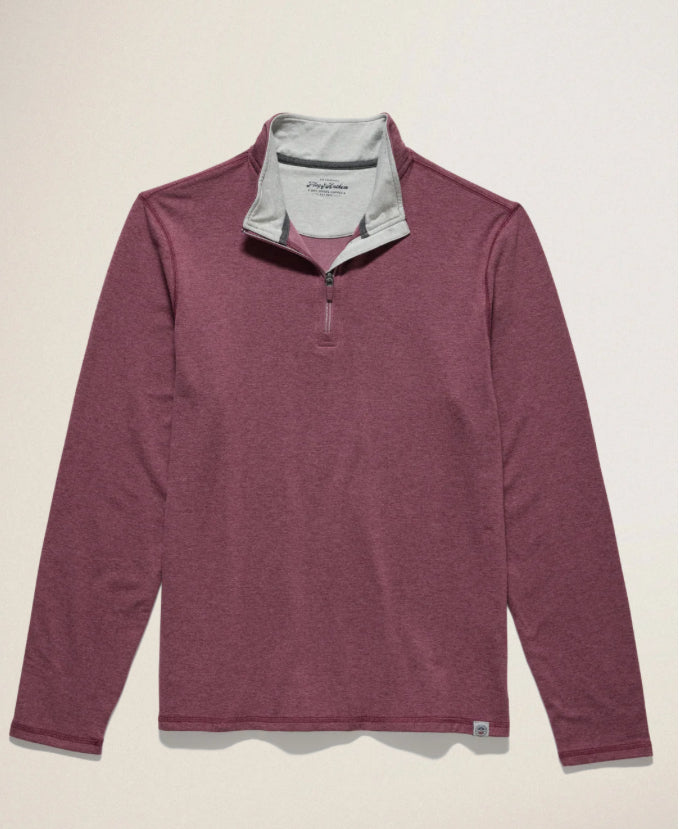 Clutch Comfort 1/4 Zip - Maroon