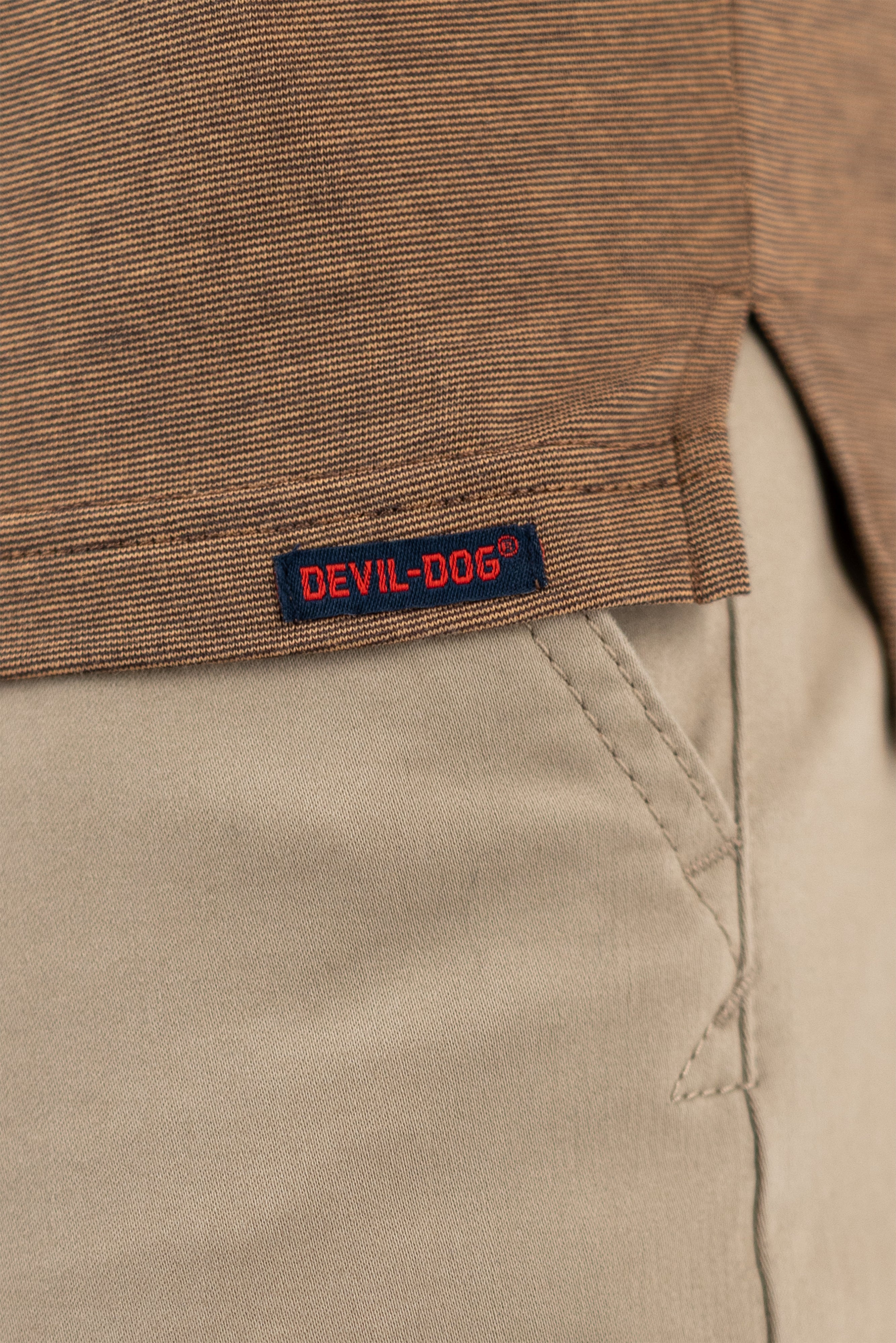 Melange Performance Polo - Dark Roast