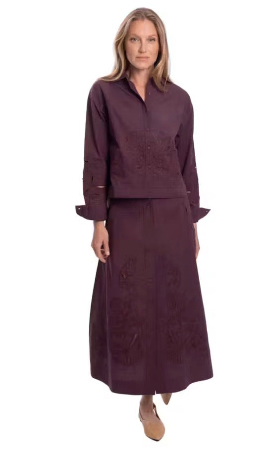 Kassandra Skirt - Chocolate