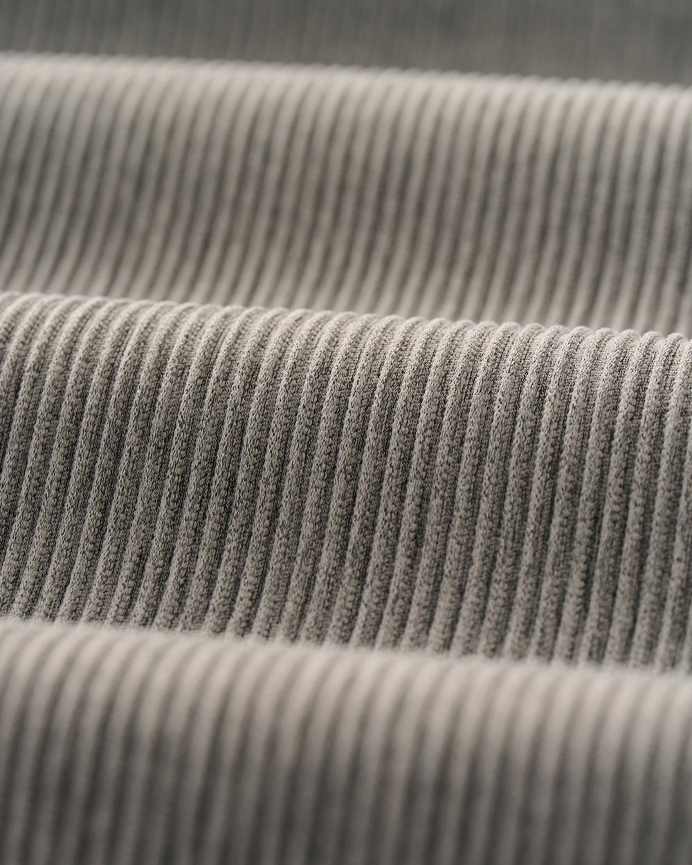 Hoppin Ribbed Knit Hoodie - Thunder