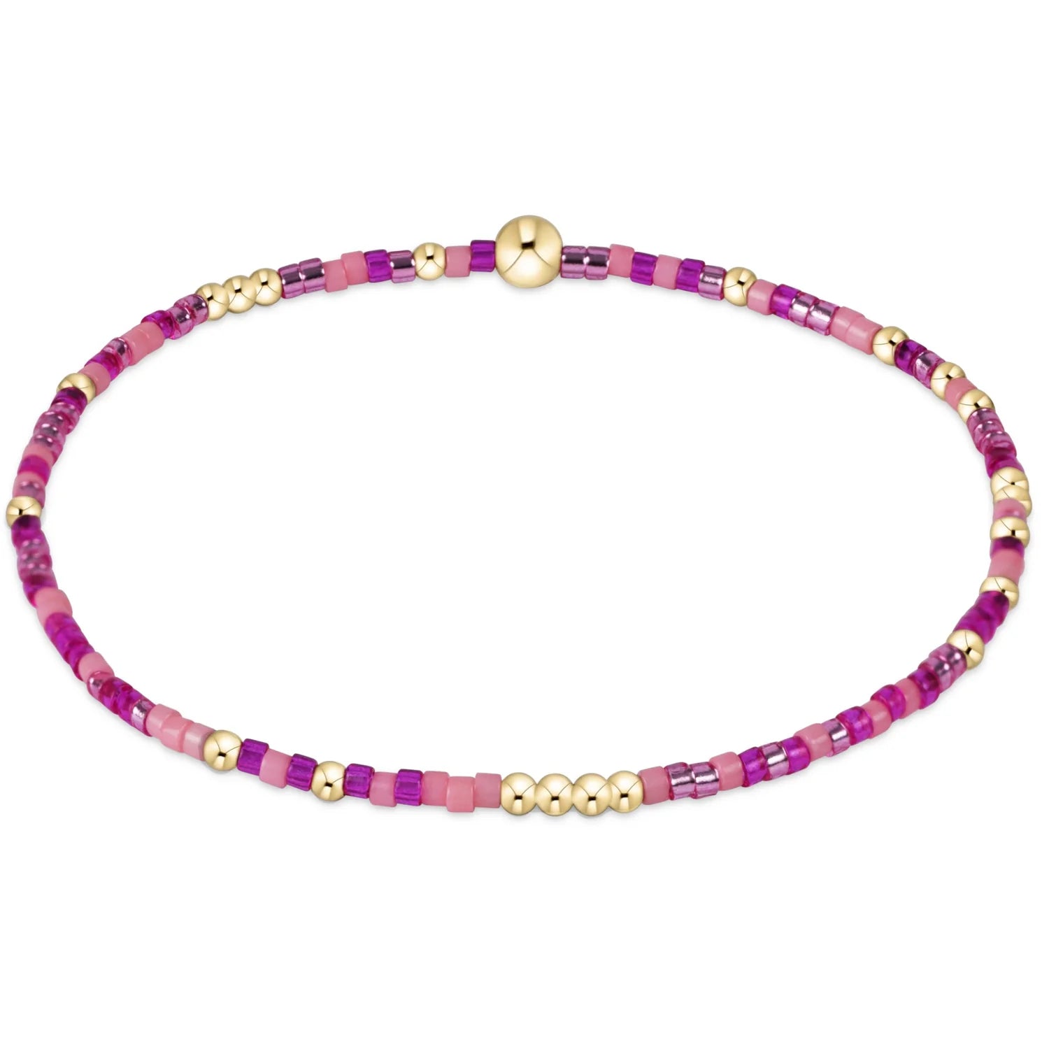 egirl- Hope Unwritten Signature Cross Bracelet-Back to the Fuscia